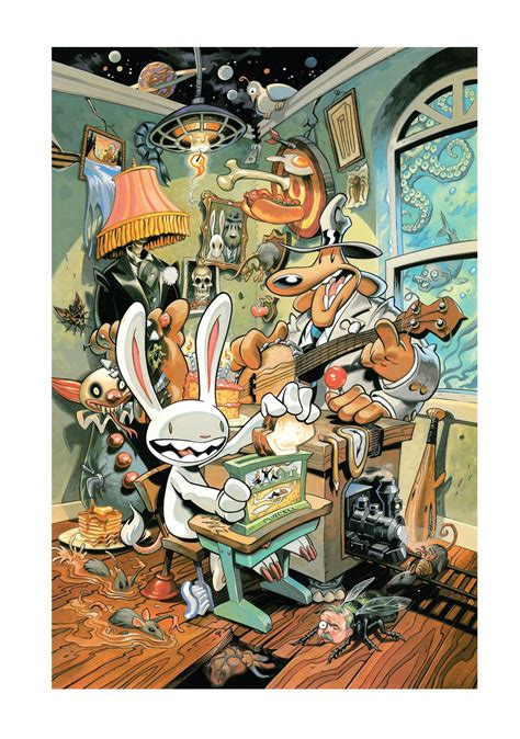Sam & Max (Steve Purcell) | Poster vintage retro, Art, Artist