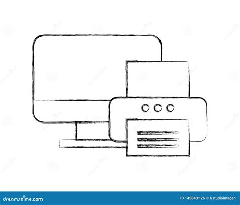 Computer/Printer Drawing 的图像结果