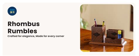 ExclusiveLane Sheesham Wooden Table Organizer Desk Organizer for Study ...