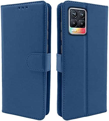 Pikkme Realme 8 4G / 8 Pro Flip Case Leather Finish | Inside TPU with ...