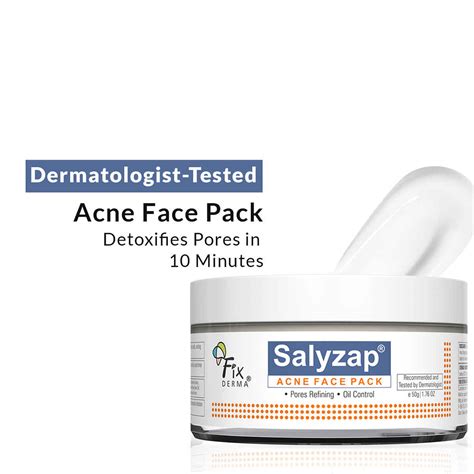 Fixderma Acne Face Pack with Aloe Vera Gel | Neem Face Pack | Aloevera Gel for Skin | | Anti ...