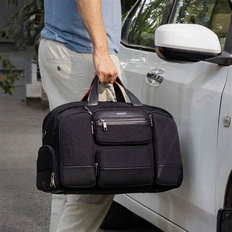 The Terminal | Travel Messenger Bag | Midnight Black – Scarters India ...