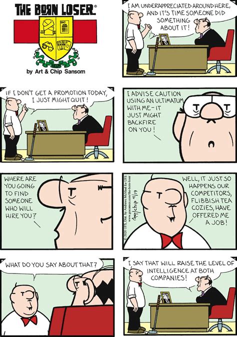 The Born Loser by Art and Chip Sansom for April 19, 2020 - GoComics