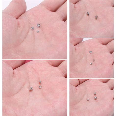 16g Dermal Replacement Gems Micro – Surgical Steel Surface Piercing ...