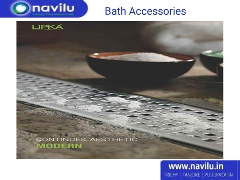 Stylish Shower Drainage Solutions by Lipka