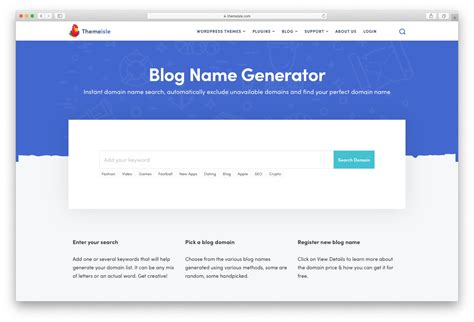 Best Blog Name Generator List: 10+ Tools to Find Blog Name Ideas