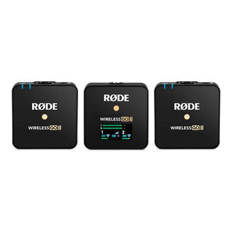 RODE Wireless GO II 2-Person Compact Digital Wireless Microphone Syste ...