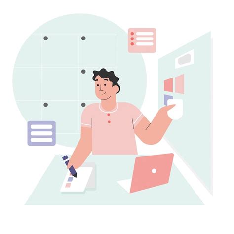 Priority task and checking schedule | Premium Vector
