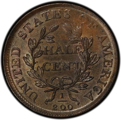 Half Cent 1808 Draped Bust, Coin from United States - Online Coin Club