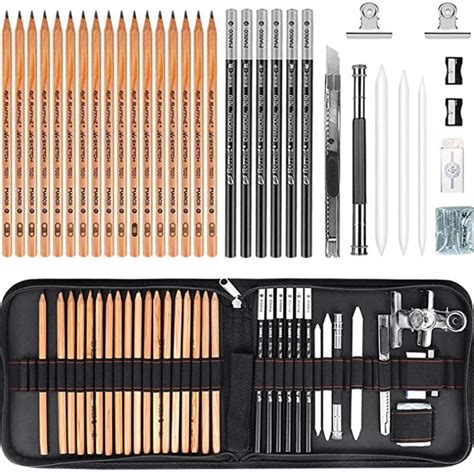 35 Drawing Sketch Pencil Set School Art Supplies B... – Grandado