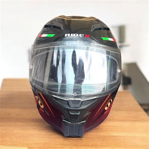 Ridex Titanium - Chin Mount | MotoVibeIndia