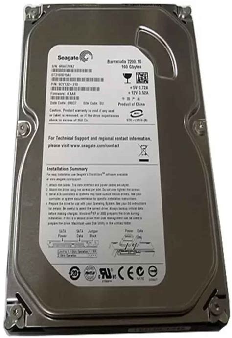 Seagate Barracuda M-156 160 GB Desktop Internal Hard Disk Drive Price ...