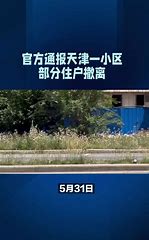 官方通报天津一小区部分住户撤离 的图像结果