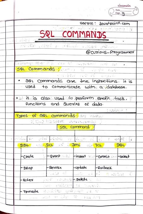 Image result for How to Write SQL Commands