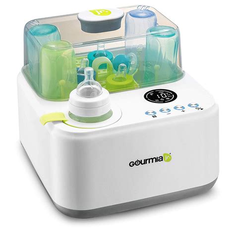 JBS500: 2-in-1 Combo: Digital Baby Bottle Warmer & Sterilizer | GOURMIA ...