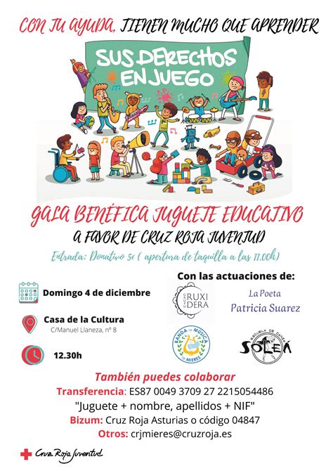Gala Benéfica "Juguete educativo", a favor de Cruz Roja Juventud ...