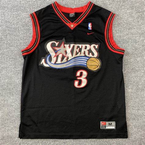 Vintage Allen iverson basketball jersey size medium... | Depop