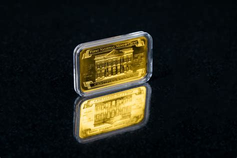 24K Gold Plated Personalized Bars - Lincoln Treasury