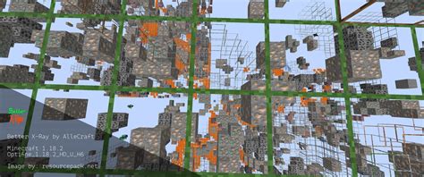 X-ray Resource Pack Java 的图像结果