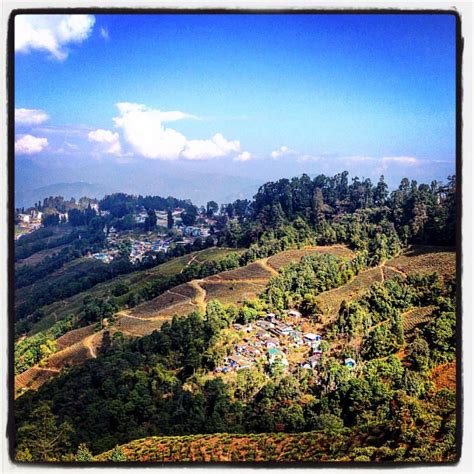 Elevation map of Darjeeling, West Bengal, India - Topographic Map - Altitude Map