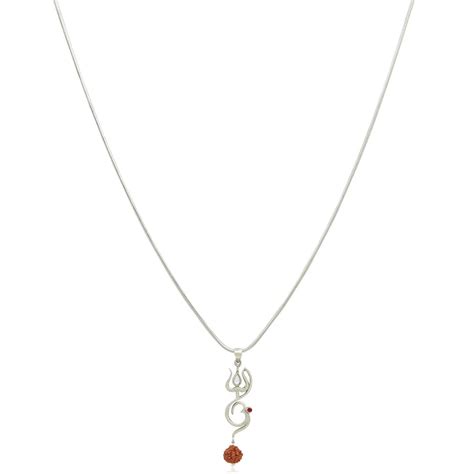92.5 Om Men's silver Pendant – Unniyarcha