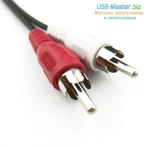 2 RCA ‒ AUX 3.5, AV разветвитель, Y-сплиттер >> Купить по лучшей цене ≡ ...