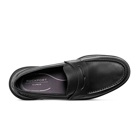 Men's Liam Casual Slip-on Penny Loafers - Black | Rockport