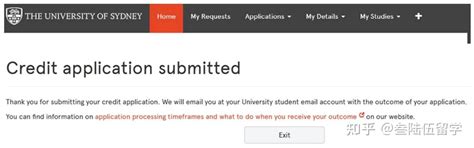 悉尼大学减免学分申请流程 - 知乎