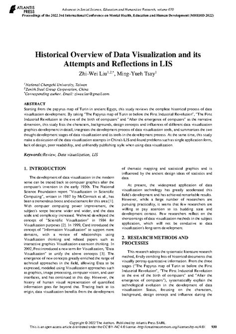 003 Historical Perspective on DV - Historical Overview of Data ...