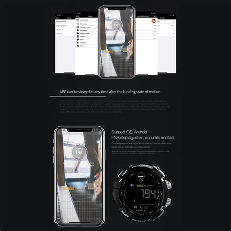 Buy LOKMAT MK16 Smart Watch Army Rugged IP67 / 5ATM Waterproof EL ...