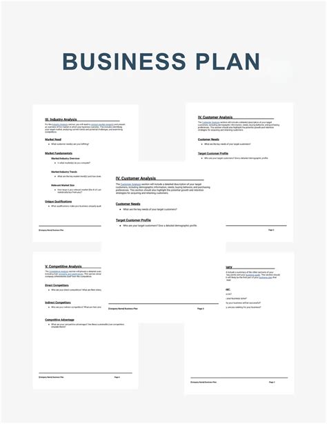 Appendix Business Plan Sample 的图像结果