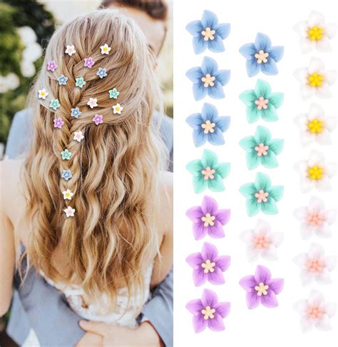 Amazon.com : Andibro Small Hair Claw Clips, 20 Pcs Lily Mini Hair ...