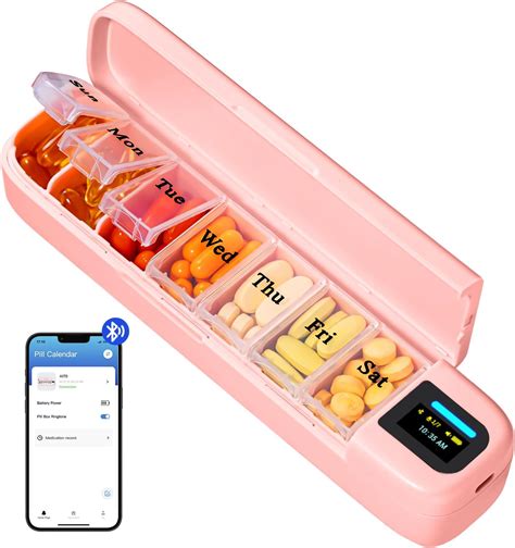 Amazon.com: Daviky Automatic Pill Dispenser, Smart Pill Organizer with ...