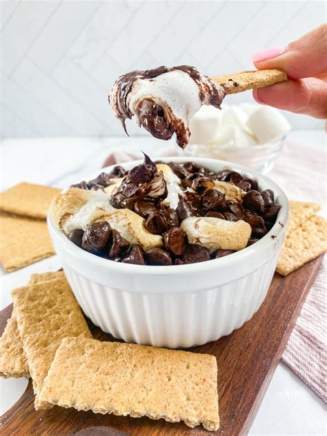 Air Fryer S'mores Dip - Caitlin's Table