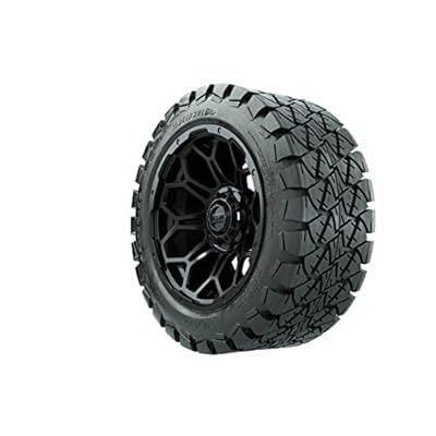 GTW 14 Inch Golf Cart Wheels and Tires Combo | Matte India | Ubuy
