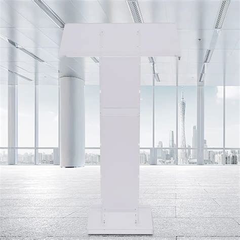 Buy Acrylic Clear Podium Lectern 3.8FT, Presentation Podium Lectern ...