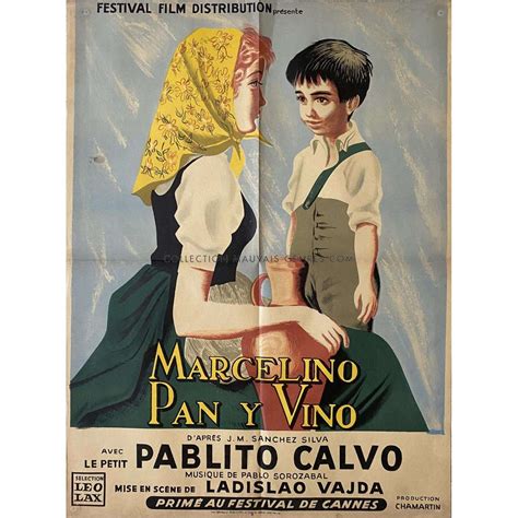 THE MIRACLE OF MARCELINO Movie Poster (23x32 in. - 1955 - France)