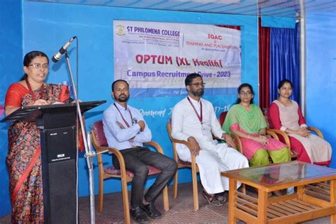 OPTUM Company Training Program Concluding Ceremony | St Philomena ...