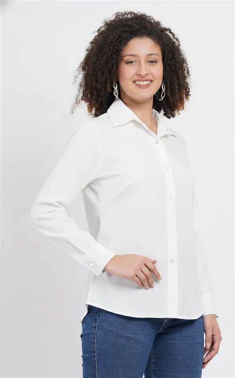 Edenryd White Regular Fit Formal Shirt Full sleeves Price in India ...