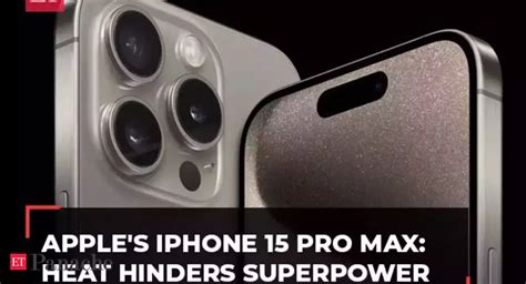 iphone 15 pro max: Apple iPhone 15 Pro Max review: A superpower scarred ...