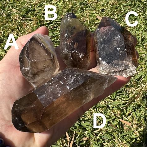 Smoky Quartz Crystal Point for better mind - The Rock Crystal Shop