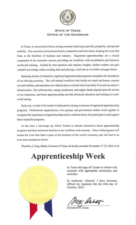 TWC Celebrates Apprenticeship Week