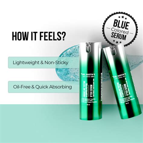 Argireline® Peptide & Copper Peptide B'tox Serum - 30 ml. – Dr Sheth's
