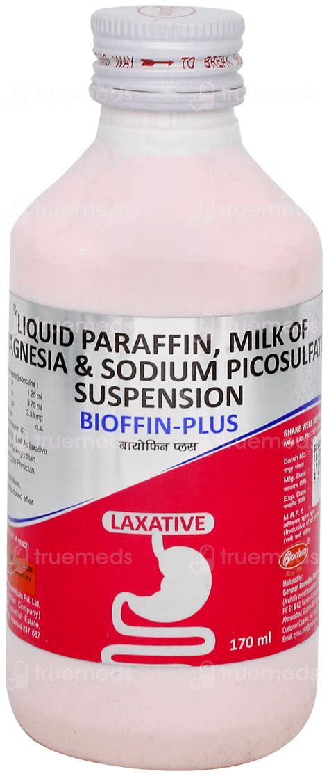 Bioffin Plus Suspension 170 Ml - Uses, Side Effects, Dosage, Price ...