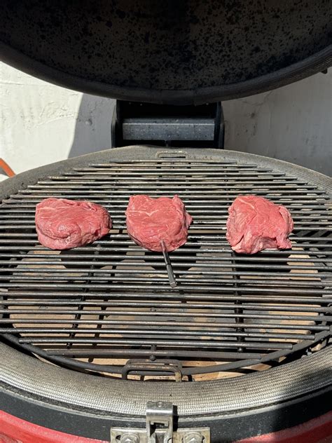 Reverse sear filet mignon : r/grilling