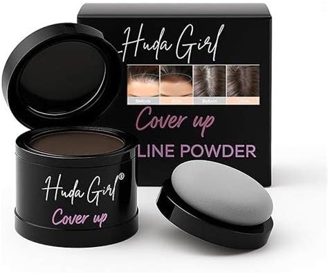 SANA SKINCARE Hair Cover Up Powder - Instant Hair Colour Black Touch Up ...