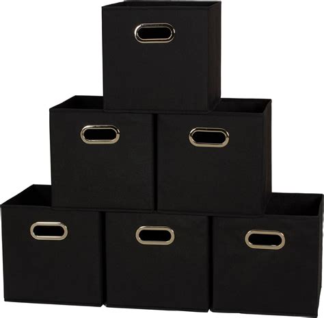 Amazon.com: Nestl Cube Storage Bins, Foldable 6 Cube Storage Organizer ...