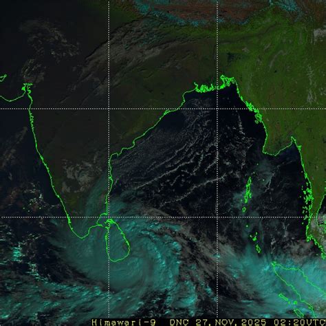himawari Weather: Latest Satellite Images And Maps Of India