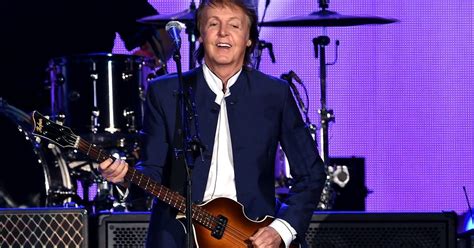 Paul McCartney performs at New York's Grand Central Station