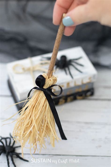 Adorable Mini Witch's Broom Craft – Sustain My Craft Habit